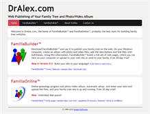 Tablet Screenshot of dralex.com
